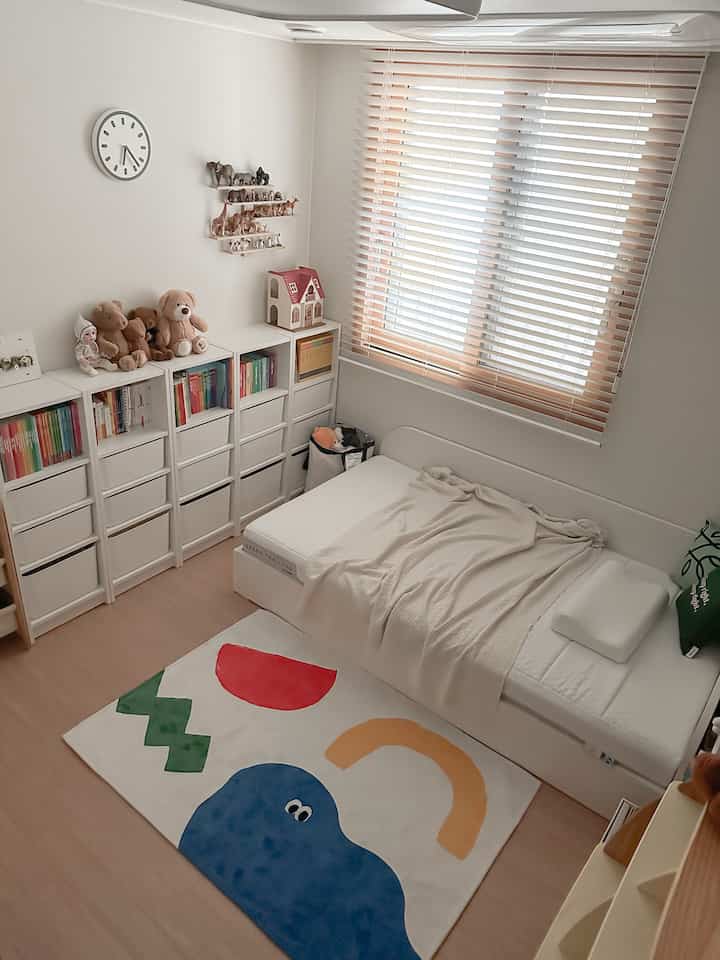 LINE 壁掛け時計［5色］を使ったコーディネート 2