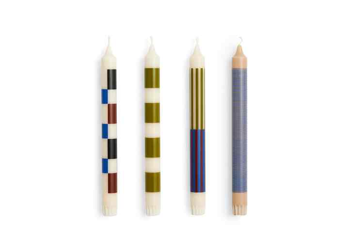 PATTERN CANDLE SET OF 4［5色］