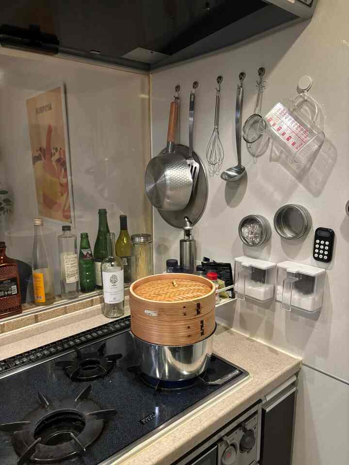 I'm addicted to steaming in a steamer✨

#kitchen #蒸篭 #tower #山崎実業