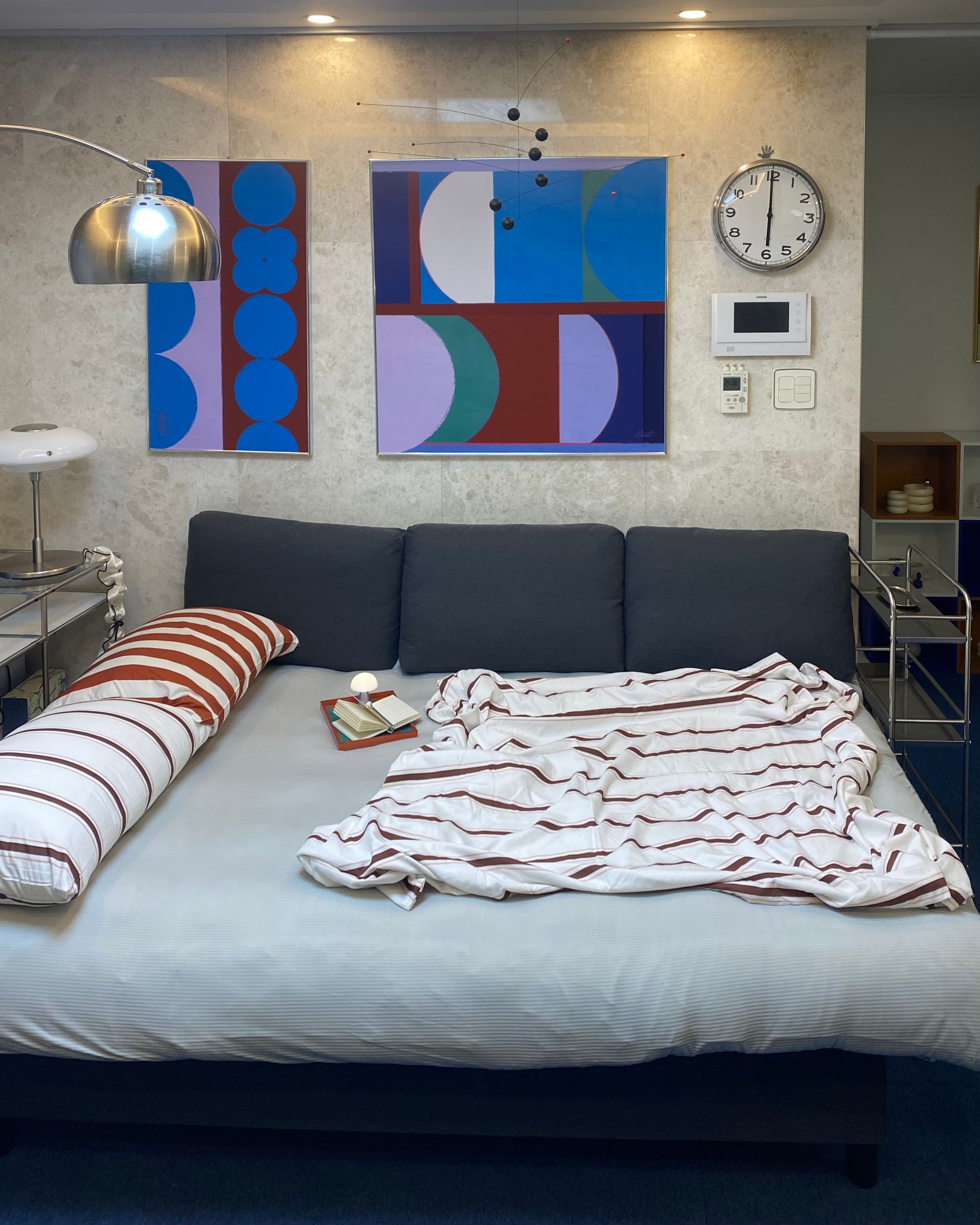 ÄLVDALEN エルヴダレン 3人掛けソファベッド［2色］を使ったインテリア