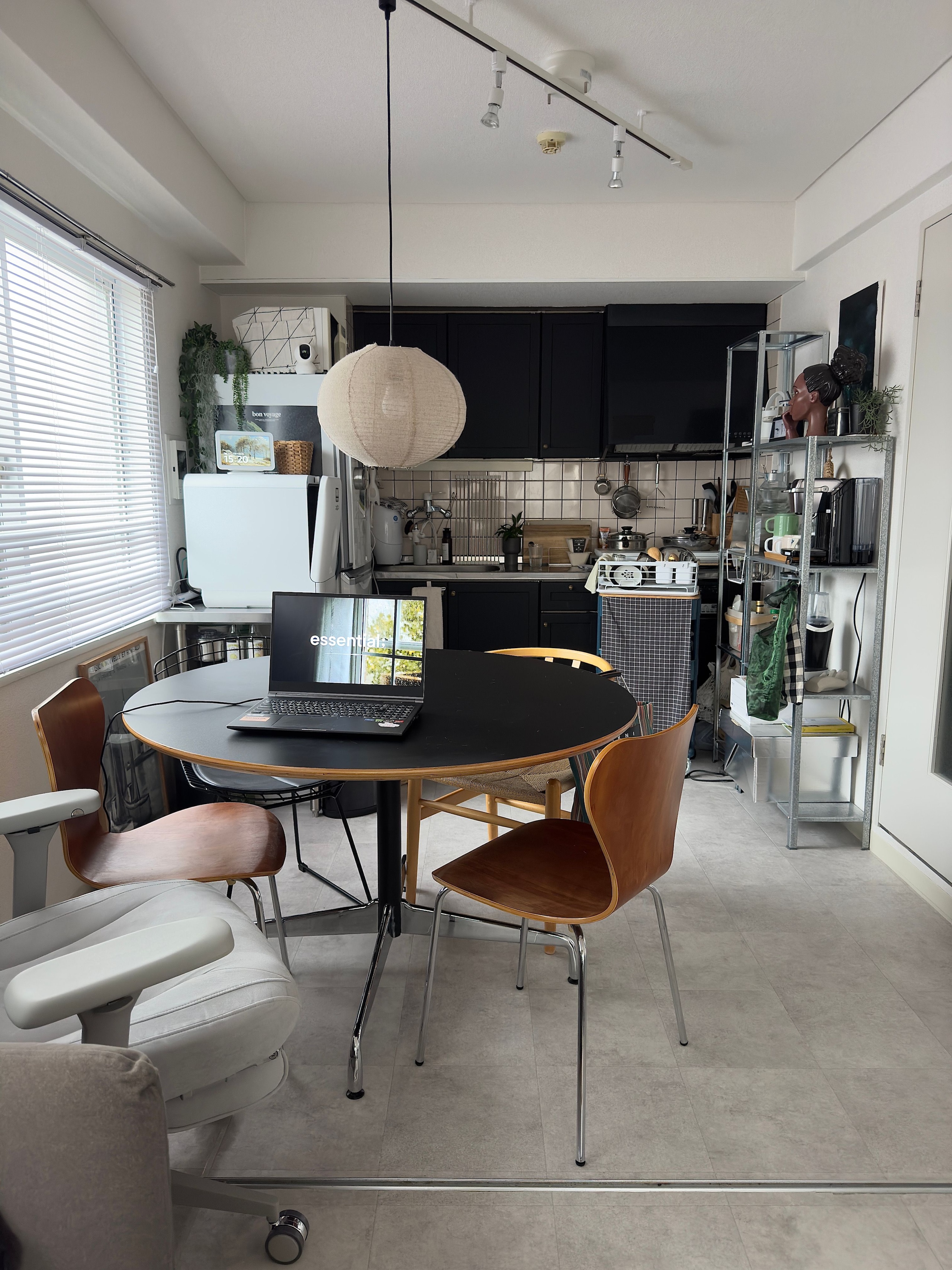 ZARA HOME リネン シーリング ランプシェード ペンダントライト