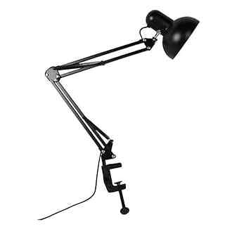クランプマウント スイングアーム テーブルランプ