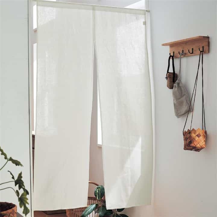 フレンチリネンのれん［3色・3サイズ］