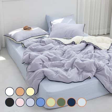 抗菌 マシュマロ掛け布団 枕カバーset［11色］