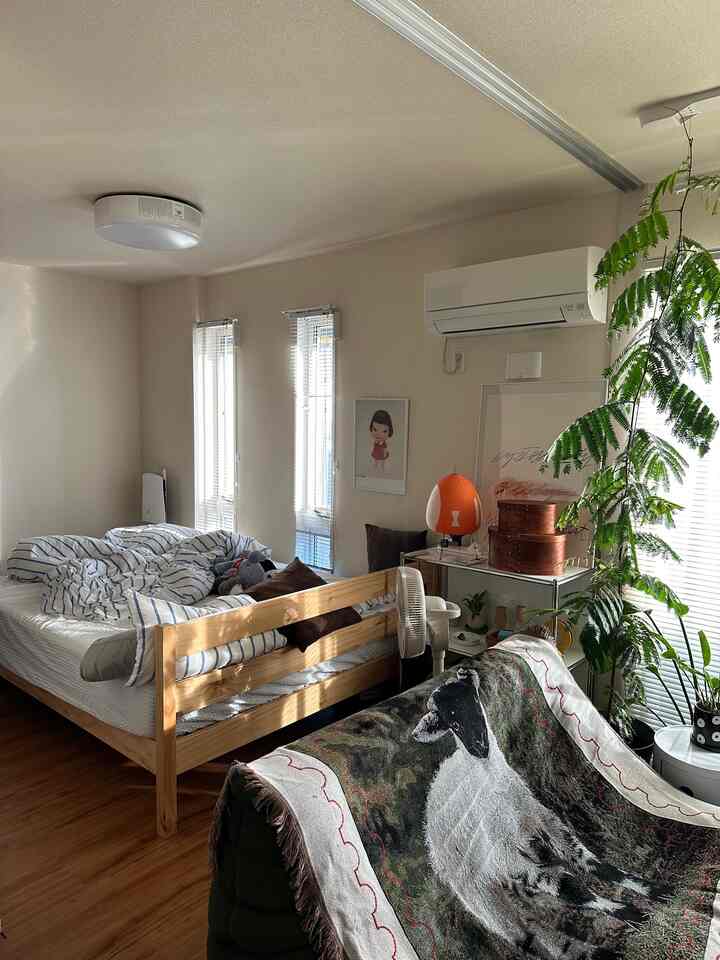 引っ越したらローベッドにしたいところ

#犬がいる暮らし #ベッドインテリア 