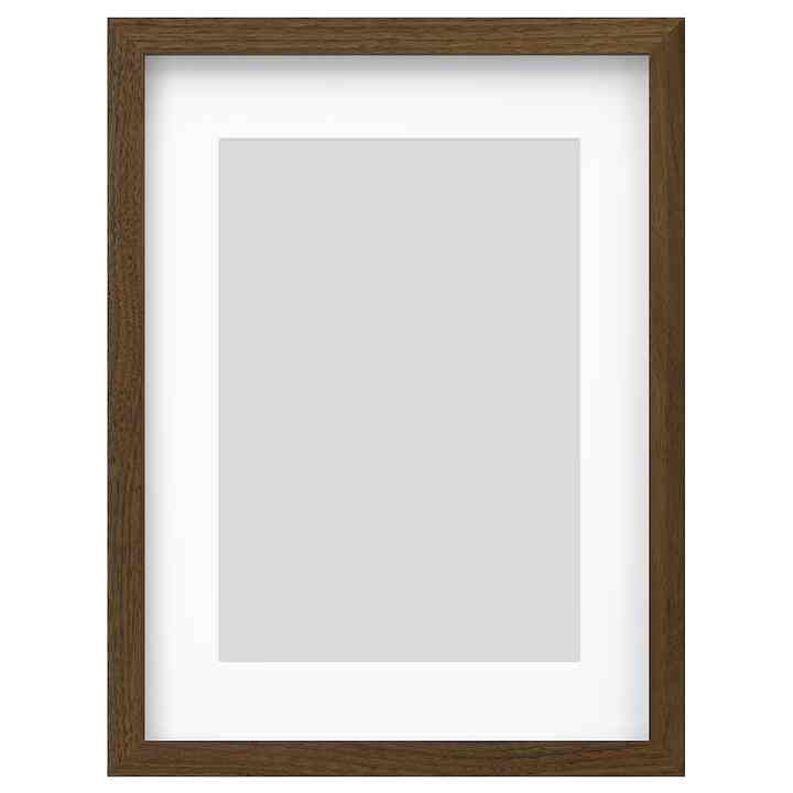 RÖDALM ローダルム フレーム, ウォールナット調, 30x40 cm