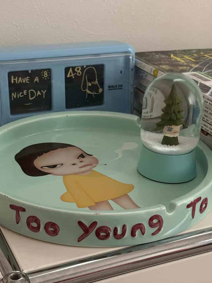 blueな空間

#奈良美智 #スノードーム #時計 #置き時計 #ブルーインテリア #カラフルインテリア