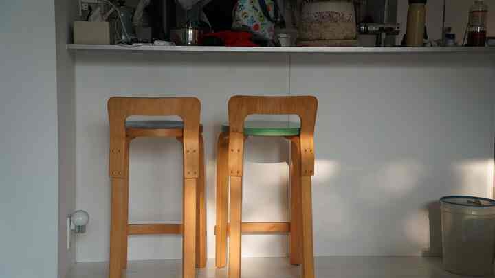 晴れ間が恋しい❣️

#キッチン 
#キッチン家具 
#カウンターチェア 
#Artek 
#北欧 
#北欧インテリア 
