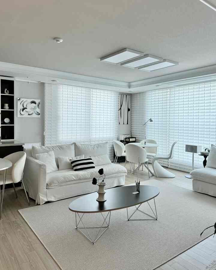 私の家＃リビングインテリアは＃モノトーンインテリア！ 🖤🤍
＃リビングインテリアアイテム＃モダンフレンチインテリア＃リビングルーム＃ブラック家具＃ブラックインテリア＃ホワイトインテリア＃ブラック＆ホワイトインテリア＃家の装飾＃ホームスタイリング 
#blackinterior #livingroominterior
