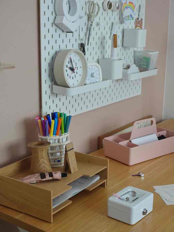 子供のデスク👦🏻 #子ども部屋  #子ども部屋作り  #キッズデスク  