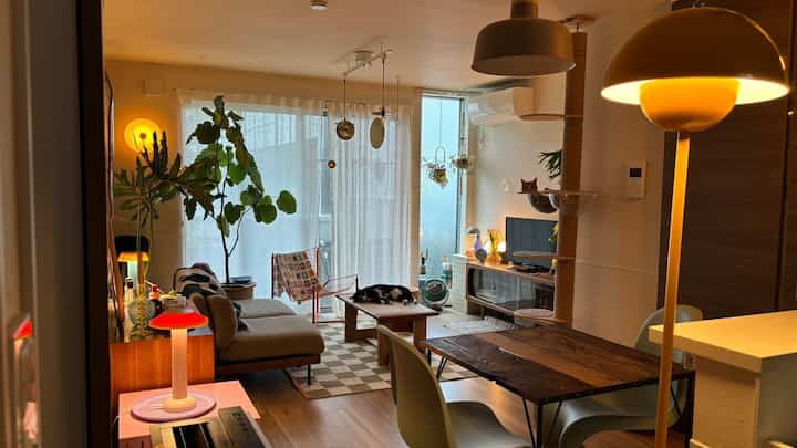 最近多い雨の日は部屋が暗いので
間接照明たちを昼からフル活用
落ち着く暗さで雨の音も段々心地よくなりますね☔️ #雨の日 #間接照明 #間接照明インテリア #リビングダイニング #猫の家 #猫インテリア #猫がいる暮らし #カラフル #カラフルなインテリア 