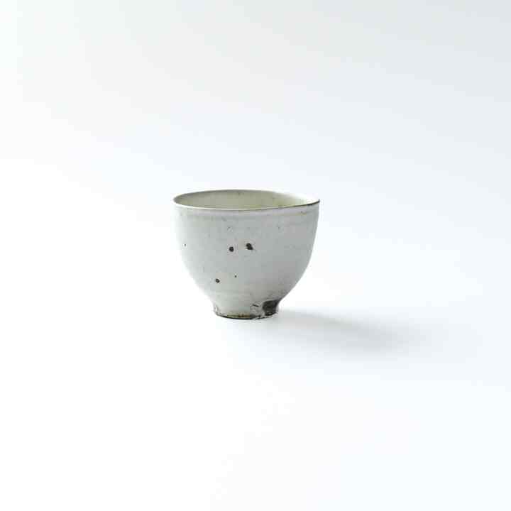 湯呑 粉引 ルチル釉