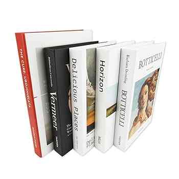 アート風 インテリア フェイクブック  (5冊セット)