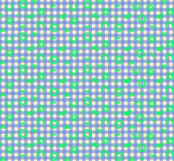 blue&yellowgingamcheck 生地