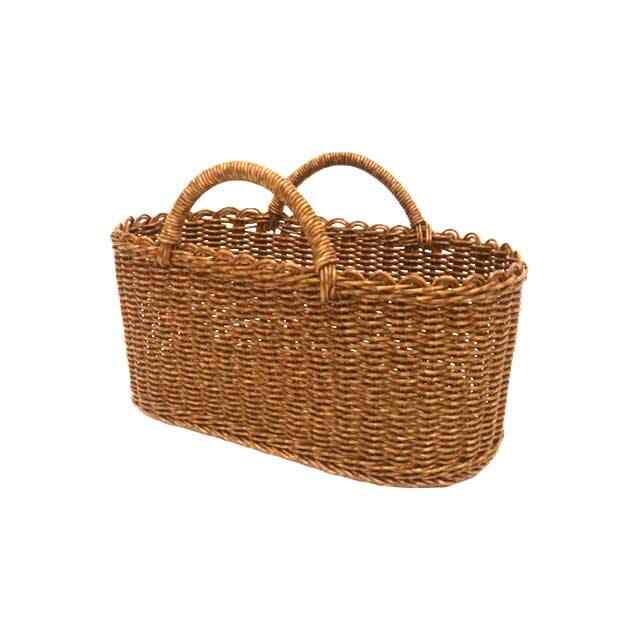 オーバルハンドルバスケット L