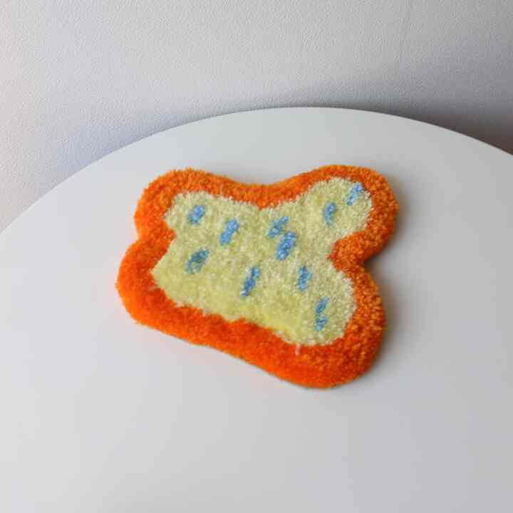 addy (yellow×orange) ミニラグ