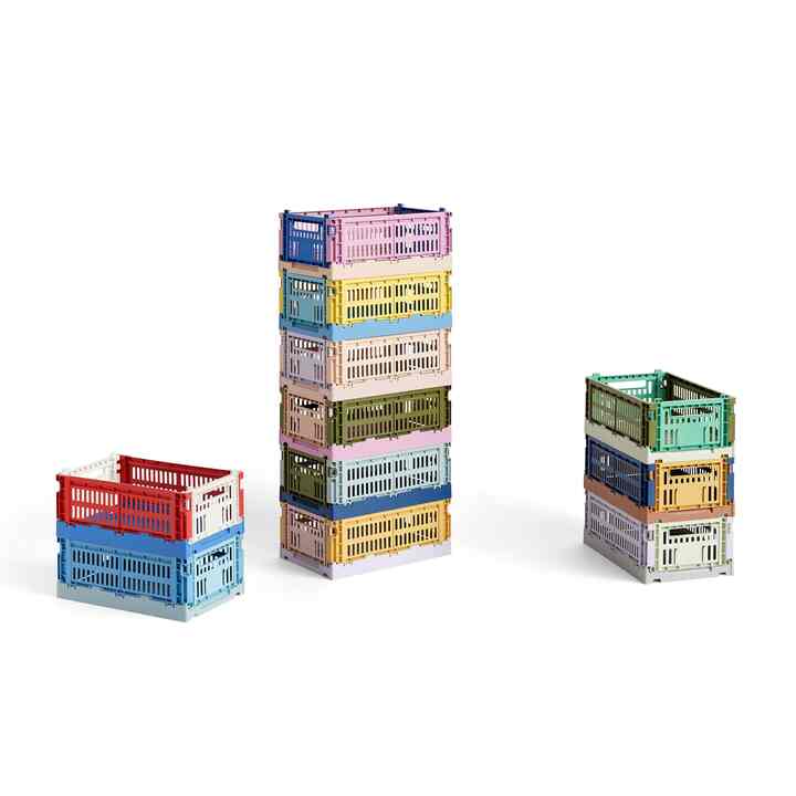 COLOUR CRATE MIX S 収納ボックス［6色］