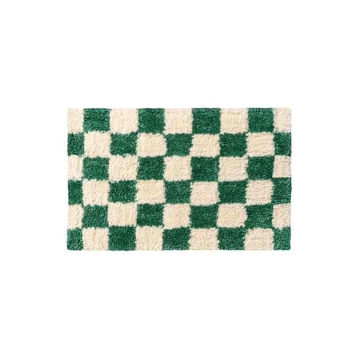 Morocco CHECKER RUG 50×70 モロッコ チェッカー ラグ［3色］