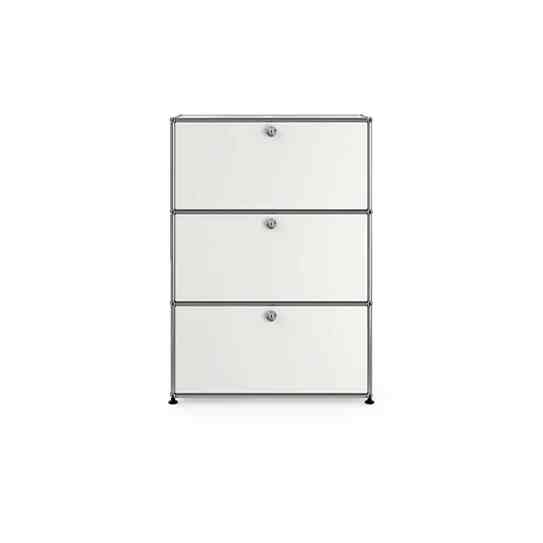 キャビネット ドロップダウンドアx2 エクステンションドアx1［15色］