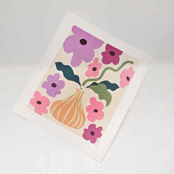 Sponge Cloth Flower セルロースクロス