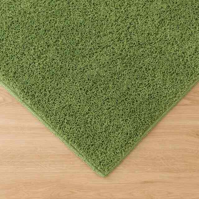 ほこりが取れやすい洗えるラグ(Nクリーンウォッシュ)［3色・4サイズ］