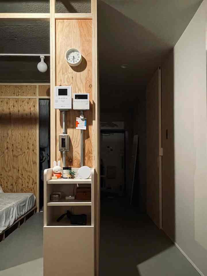 夜の景色。

#リノベーション #マンションリノベーション 
#howwelive #mylvngrm #apartmenttherapy
#interiordesign #interiordecor #interiorinspo
#構造用合板