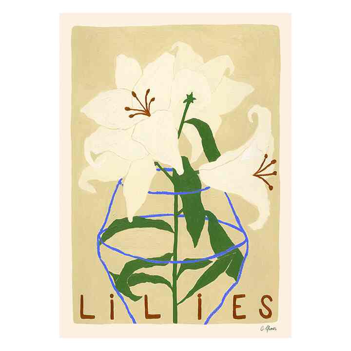 Lilies ポスター