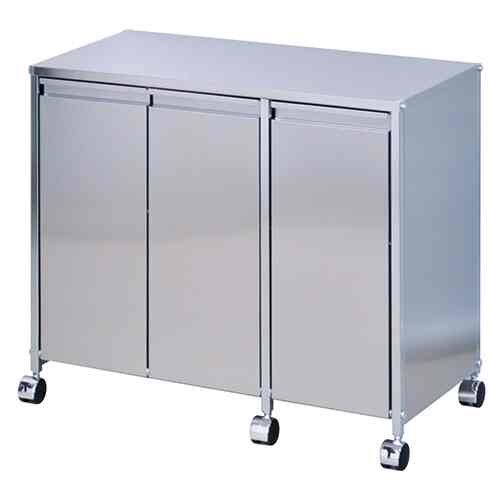 2way ステンレスダストボックス14L