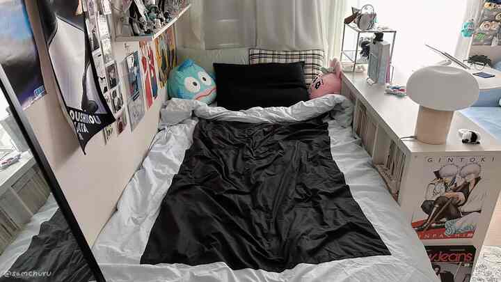 #今日の私の家 

IKEA カラックスで空間分離をしました。
睡眠場所と美徳場所が分かれていて、とても楽ですఇ


#モノトーンインテリア #ホワイトインテリア #モダンインテリア #ミッドセンチュリー #無彩色インテリア #IKEA #ガタ #gata 
＃部屋の装飾＃部屋のインテリア＃ドクジルゾーン＃オタク 