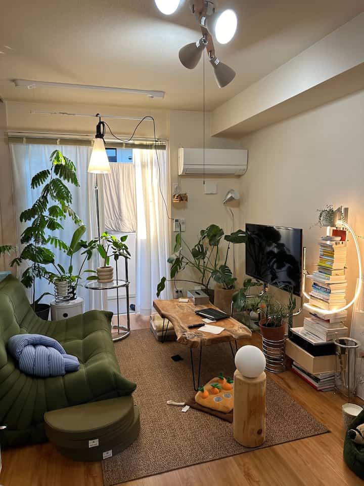 ごっちゃごちゃ
#リビングルーム
#トーゴソファ
