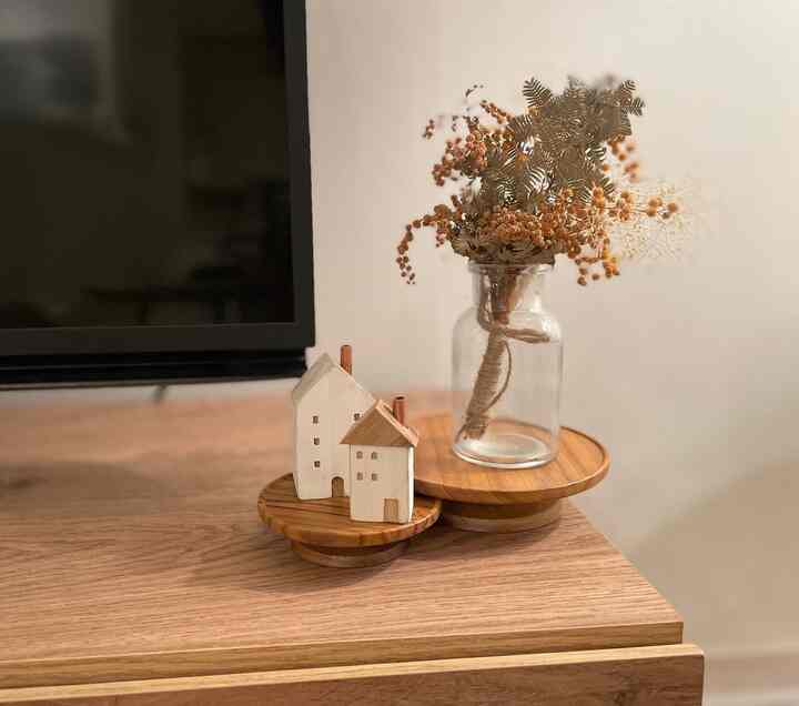 #小さなお家
#ドライフラワー
#置物
#オブジェ