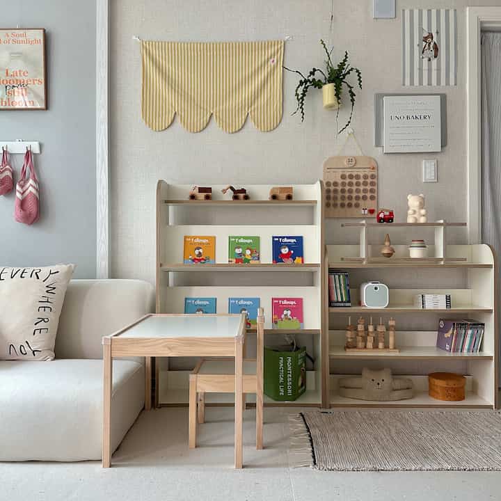 TORI MY BOOK 4段 ブックシェルフを使ったコーディネート 1