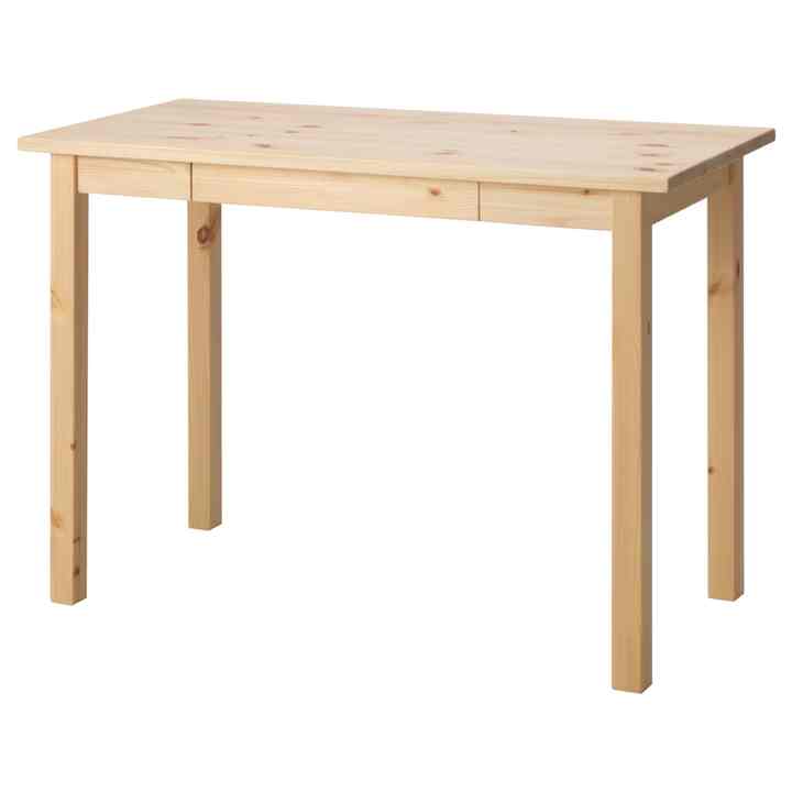 BATTERN バッテルン テーブル, パイン材 クリア