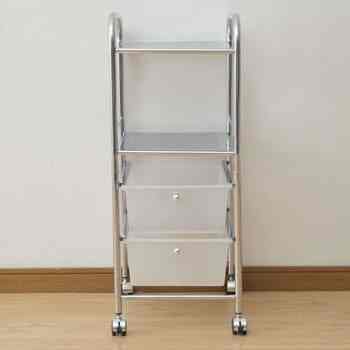 カゴ付きパンチングワゴンSDT-34(2B)