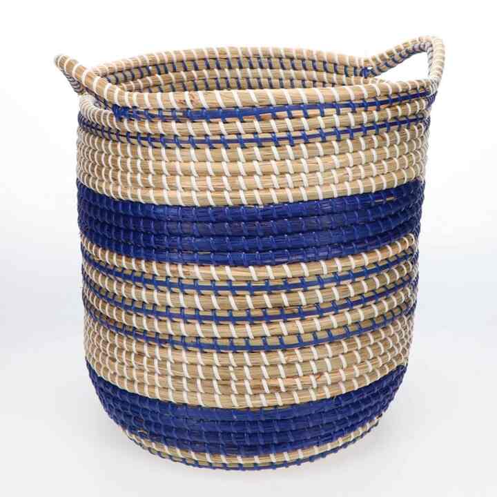 シーグラス鉢カバー ネイビー １０号