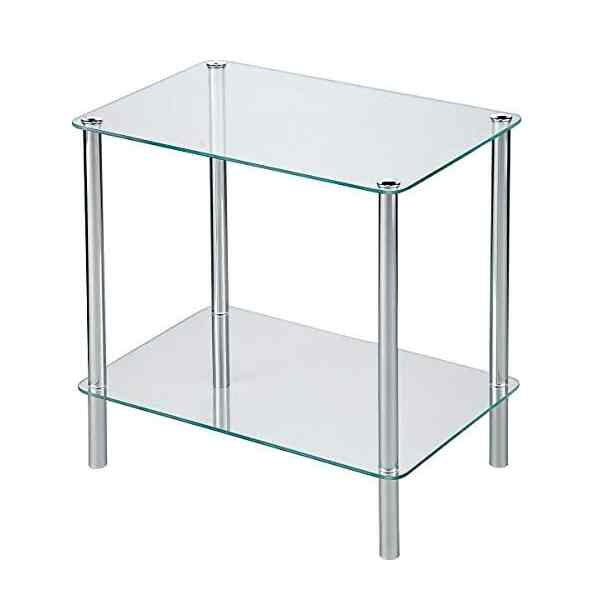 ガラスラック 長方形ガラステーブル