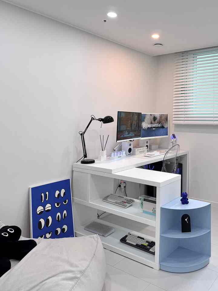 リトル ファイヤー コビーブルー オブジェ キャンドルを使ったコーディネート 2