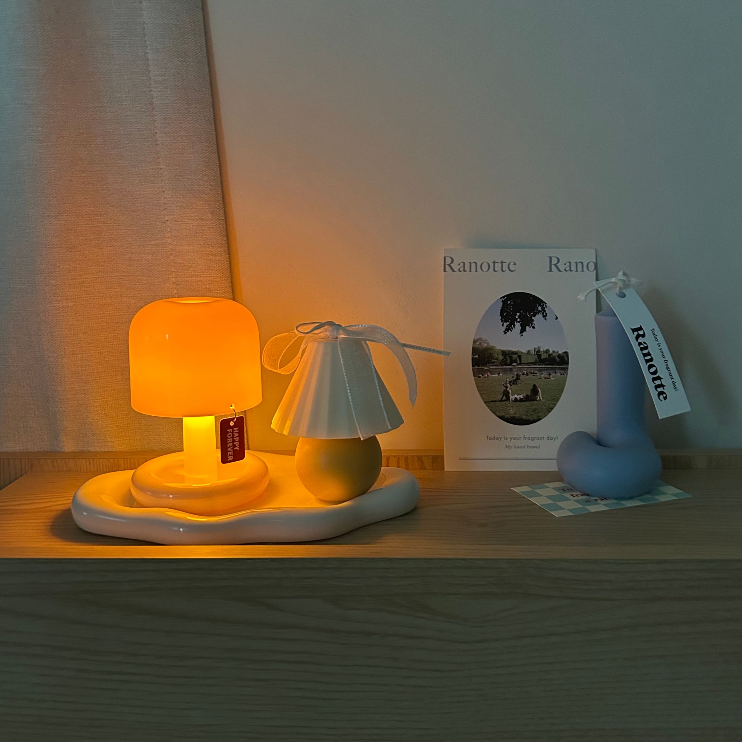 Lamp & Twisted Candle Set user photo