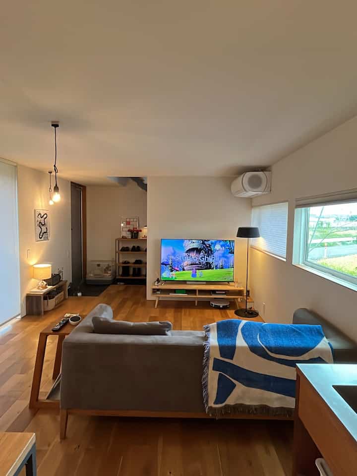 地方にある一軒家です。オークの床がお気に入りです。
#北欧 #北欧ナチュラル　#無垢のお家