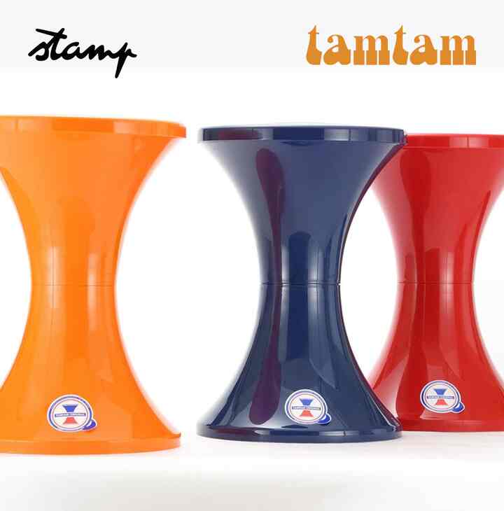 TamTam Pop Stamp edition スツール［22色］