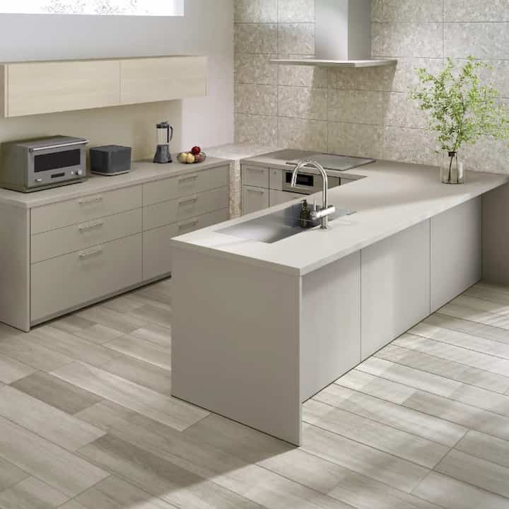 キッチン＋カップボード　デュエ アイランド