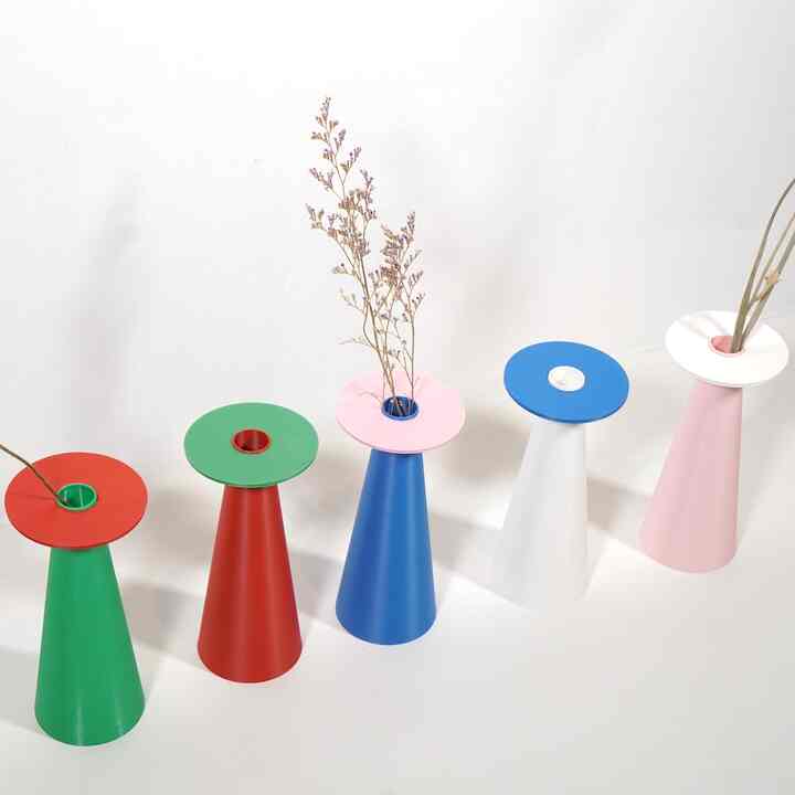 custom flower vase"circle"