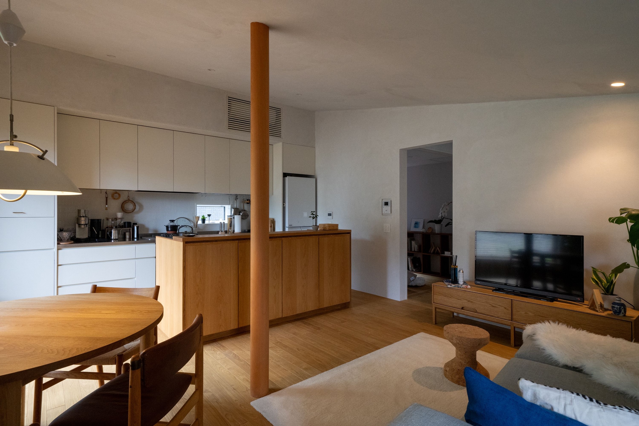 ikea クナールドルップ KNARDRUP 2300x1600mm KNARDRUP rug, low pile, light gray, 5'3