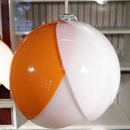 フラワーペンダントライト オレンジ照明 KG225