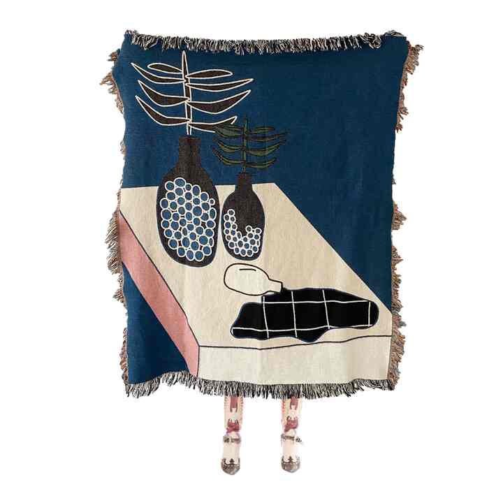 Reunion Woven Throw Blanket ブランケット