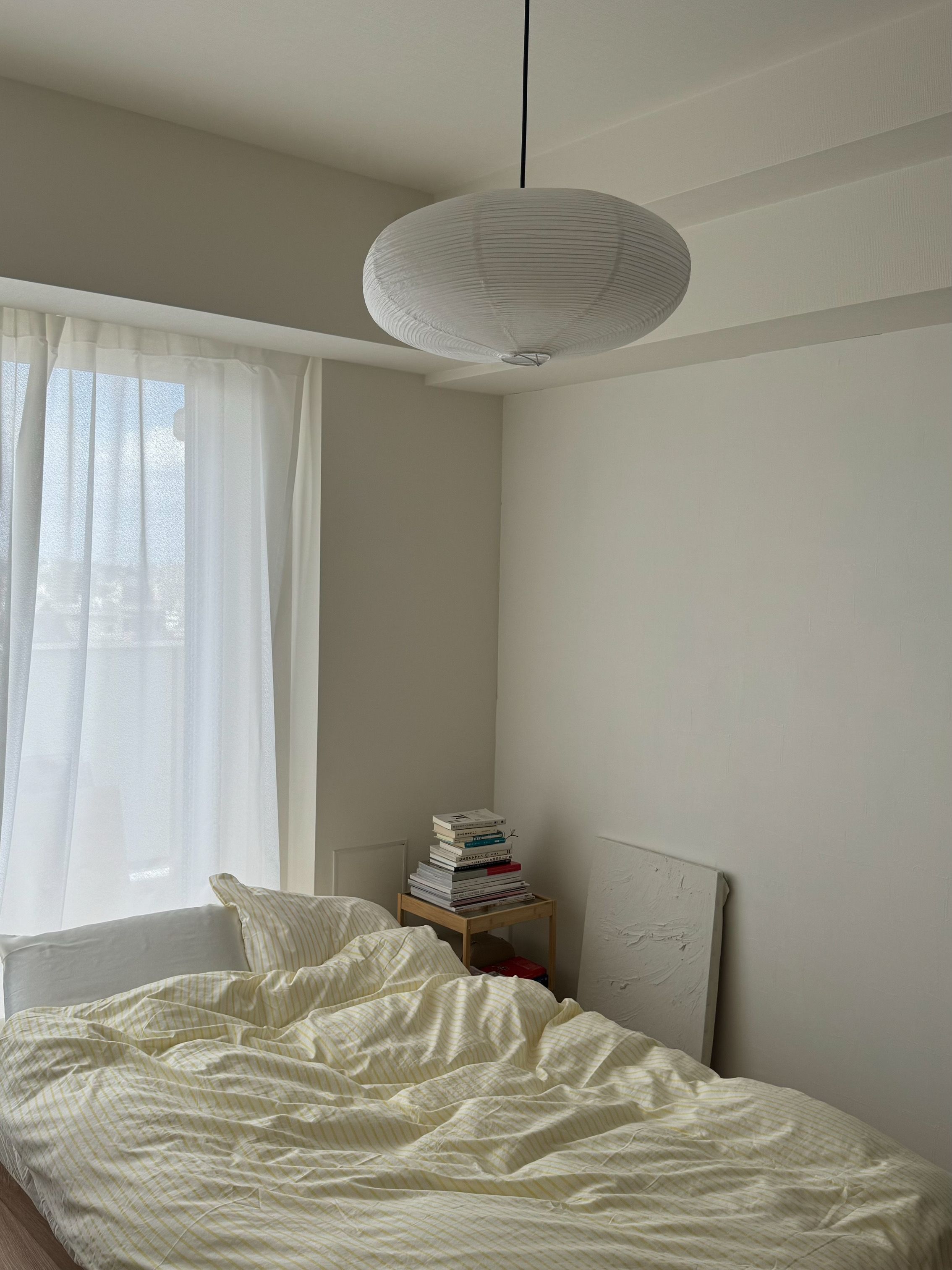 Oval Rice Paper Shade 和紙 ペンダントライトを使ったインテリア