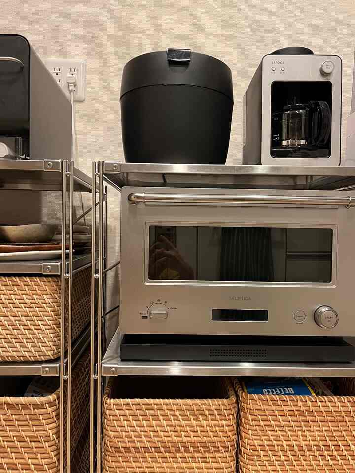 新しいレンジにワクワクです☺️
#BALMUDA
#ステンレス