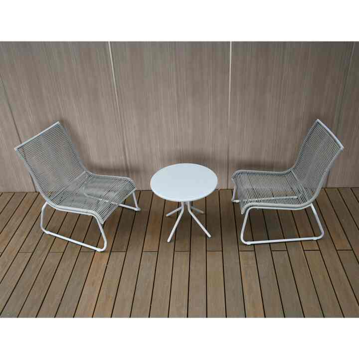 ガーデン テーブル 3点セット［3色］