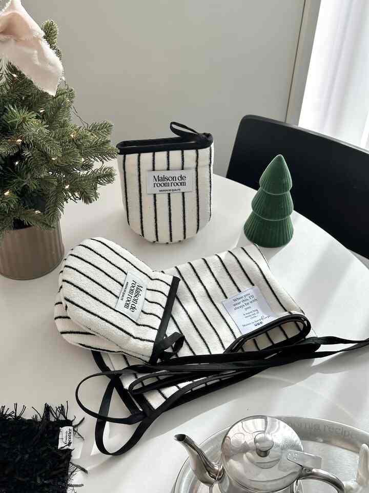 テリー エプロン［4色］を使ったコーディネート 1