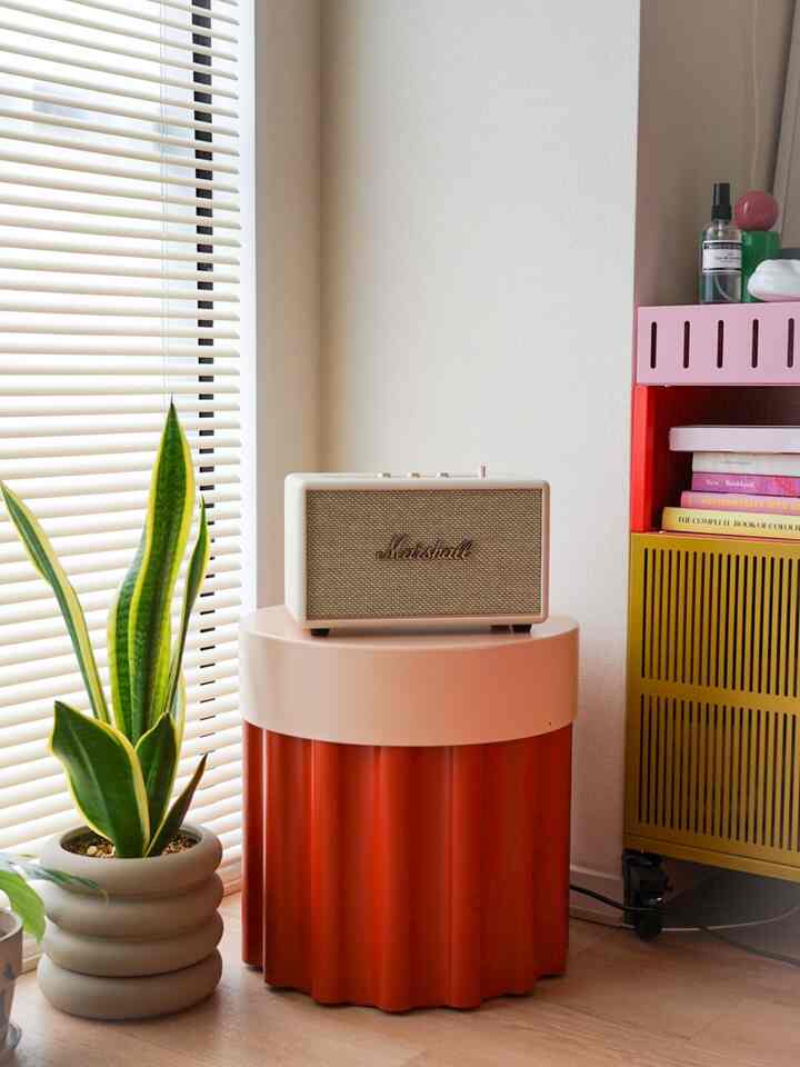 我が家にMarshallが来ました🙆🏻‍♀️
#Marshall #スピーカー #IKEA #IKEA家具